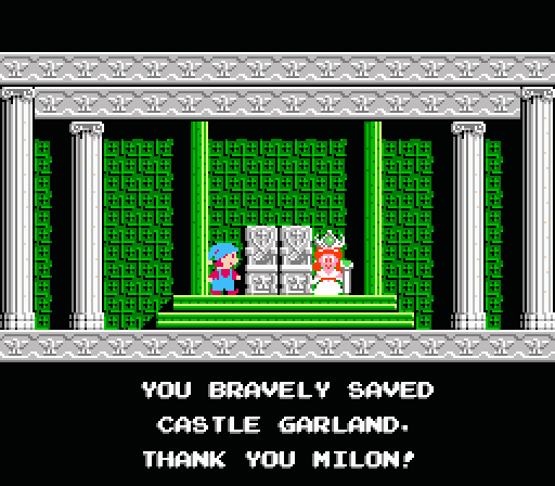 YOU BRAVELY SAVED CASTLE GARLAND. Thank you Milon!