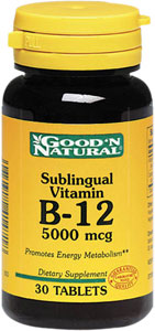 ビタミンB-12 (5000mcg) 舌下錠