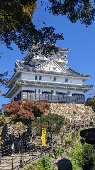 岐阜城入口