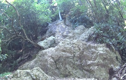 岩場